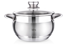 Кастрюля Lara LR02-421 2,7 л серебристый