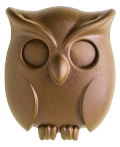 Держатель для ключей Qualy Night Owl коричневый