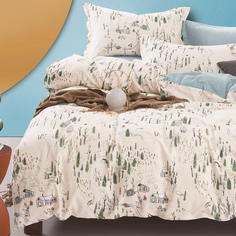 Cleo Постельное белье Trina цвет: светло-бежевый (2-х спальное)