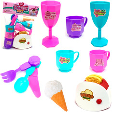 Игрушечный кухонный набор посуды ТехноК с тостером Kitchen Set 109807