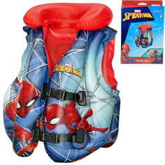 Спасательный жилет надувной Marvel Spiderman Intex красный 3-6 лет 110099