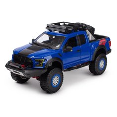 Игрушечная машинка Maisto Ford F-150 Raptor Design Off-Road Kings, 1:24, синяя 32521/2