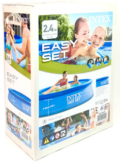 Бассейн Intex с надувным бортом Easy Set 244х61 см, 1942 л. 109973