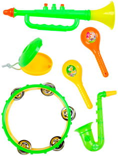 Набор детских музыкальных инструментов Baby Toys 6 предметов 109995