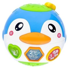Детская развивающая музыкальная игрушка PLAYSMART танцующий пингвин Потеша 105448