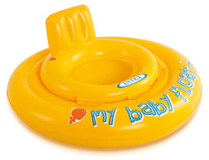Круг для плавания Intex My Baby float 56585EU с сиденьем с поддержкой d 70 см 101034
