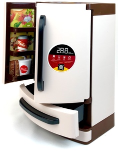 Детская бытовая техника PlaySmart Холодильник с паром бежевый 109779