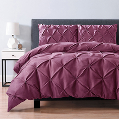 Cleo Постельное белье Doris цвет: сливовый (2-х спальное)