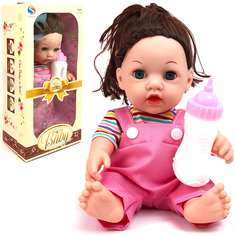 Интерактивная кукла PLAYSMART Lovely Baby пупс с переноской 109596