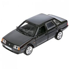 Модель машины Технопарк LADA-21099 Спутник, чёрная, инерционная 21099-12-ВК