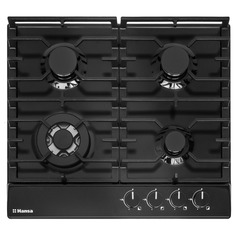 Встраиваемая газовая панель Hansa BHGS611391 Black