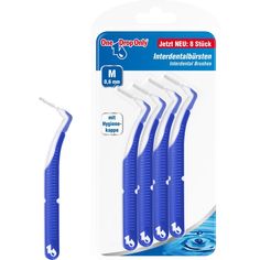 Межзубные ершики размер M, d 0.6 мм 8 штук для брекетов One Drop Only Interdental Brushes