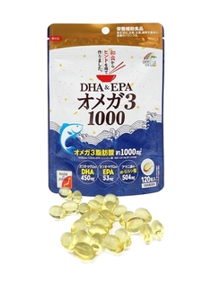 Омега-3 Unimat Riken DHA&EPA Omega-3 1000 капсулы 545 мг 120 шт.