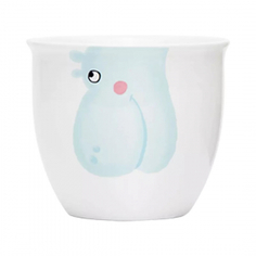 Керамическая кружка с рисунком Xiaomi Jing Republic Ceramic Cup Hippo