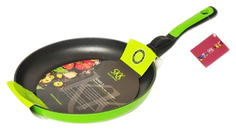 Сковорода SKK Titanium Light зеленая 24х4 см