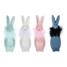 Фигурка в виде зайца керамика 18,5 х 6 х 5,5 см No Brand