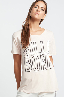 Футболка женская Billabong Legacyfriend белая M INT