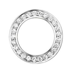 Кулон из белого золота с бриллиантом Империал P1237-220 Imperial