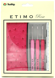 Набор крючков для вязания Tulip "ETIMO Rose", TER-15e