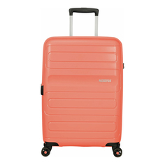 Чемодан унисекс American Tourister 15715585 бежевы, M