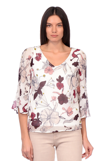 Блуза женская Zabaione K016207 белая 2XL
