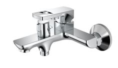Смеситель для ванны Haiba HB60176 с коротким изливом, хром