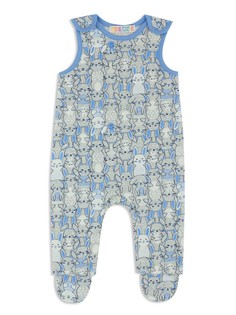 Полукомбинезон для новорожденных Me&We NB121-J411-338 цв. Св.Серый р. 62