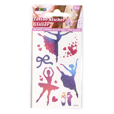 Набор тату-стикеров AVENIR, с блеском БАЛЕРИНЫ