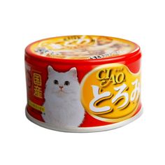 Корм для кошек INABA ТОРОМИ филе курицы+тунец, кальмар, в бульоне 24 шт по 80 г