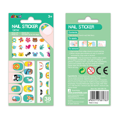 Наклейки на ногти: животные. Блестящие AVENIR NA198178