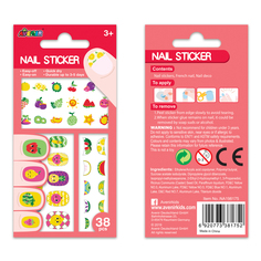 Наклейки на ногти: фрукты AVENIR NA198175