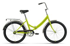 Велосипед Forward Valencia 24 1.0 2022 16" зеленый/серый