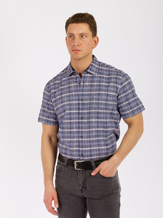 Рубашка мужская DAIROS GD81100447 синяя 2XL