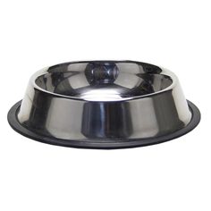 Миска Dogman металлическая на резинке N4, 1,8 л