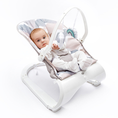 Детский шезлонг Amarobaby, Funny adventures, бежевый AB21-25FA/03