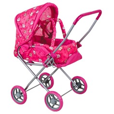 Коляска для кукол прогулочная Buggy Boom Mixy 8029-M1423 с люлькой-переноской и козырьком