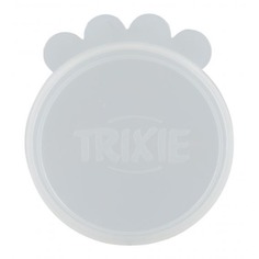 Крышка для миски TRIXIE Lids for Tins, прозрачная, диаметр 7,6 см, 2 шт