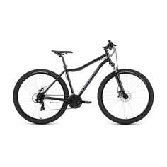 Велосипед 29" Forward Sporting 29 2.0 D Черный Темно-серый 2022 г 19" RBK22FW29920