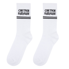 Носки женские Kawaii Factory Будущее белые 40