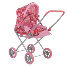 Коляска для кукол прогулочная Buggy Boom Mixy 8029-M1002 с люлькой-переноской и козырьком