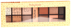 Палетка теней для век и праймер Just perfect, Ruby Rose, 12 оттенков