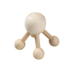 Массажер "Молекула", массив бука, 9 см Доброе дерево