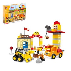 Конструктор KIDS HOME TOYS 188-141 Городские строители, 90 деталей