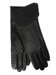 Перчатки женские Agnelle FANNY CALF черные, 8.5