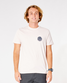 Футболка мужская Rip Curl WETSUIT ICON TEE розовая S