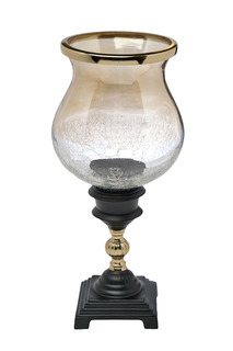 Подсвечник стеклянный "Шах" M на поставке d13*32см Garda Decor 94PR-7889B
