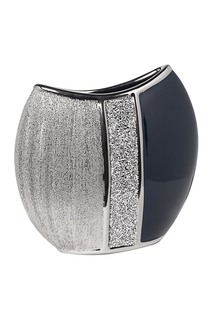 Ваза синяя с серебром 28,8*10*26,5см Garda Decor 18H2661L-19