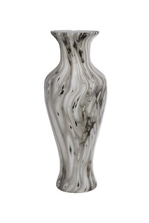 Ваза стеклянная с эмалью d27*68см Garda Decor 71PN-50732