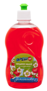 Жидкое мыло Фрешка Земляника, 500 мл