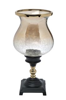 Подсвечник стеклянный "Шах" L на поставке d19*40см Garda Decor 94PR-7889A